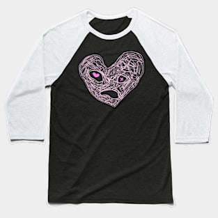 Suffering Heart Baseball T-Shirt